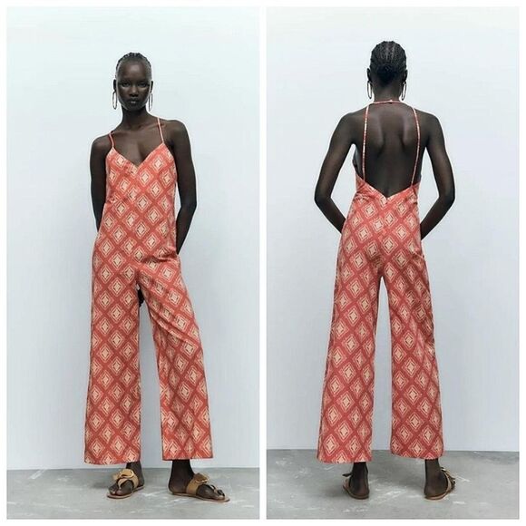 ZARA The Jami Jumpsuit NWT - Picture 1 of 12